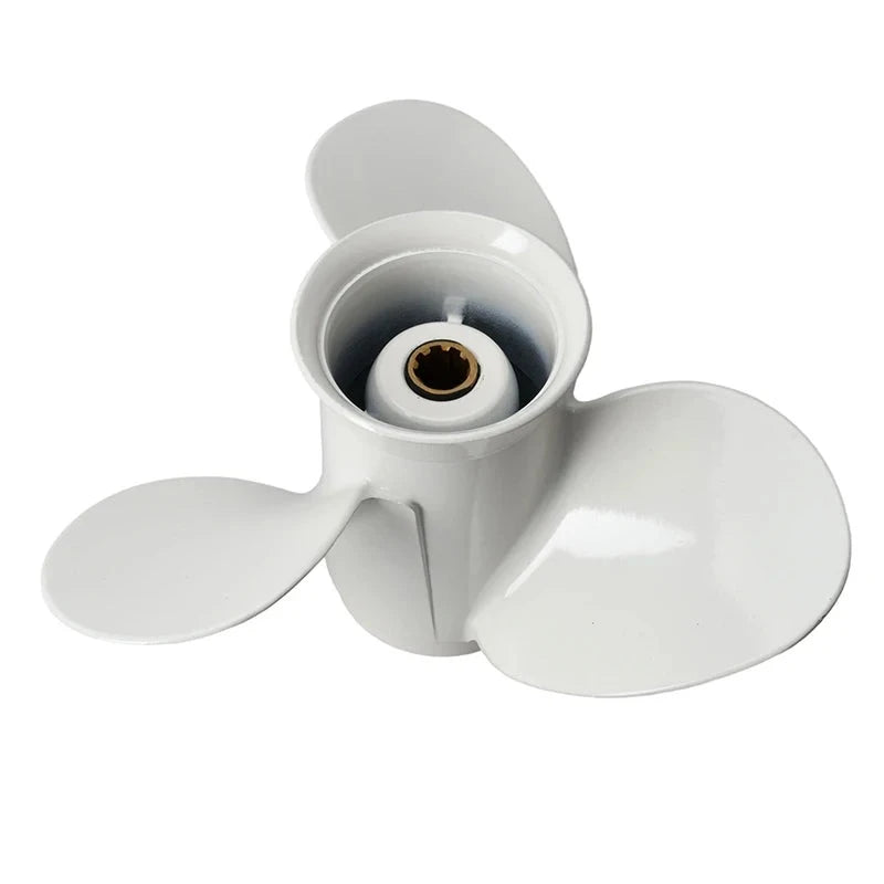 Hélice Loczek 9.25x10 Pour Tohatsu 9.9 à 20 HP – 14 Dents, 3 Pales, Remplacement Fiable