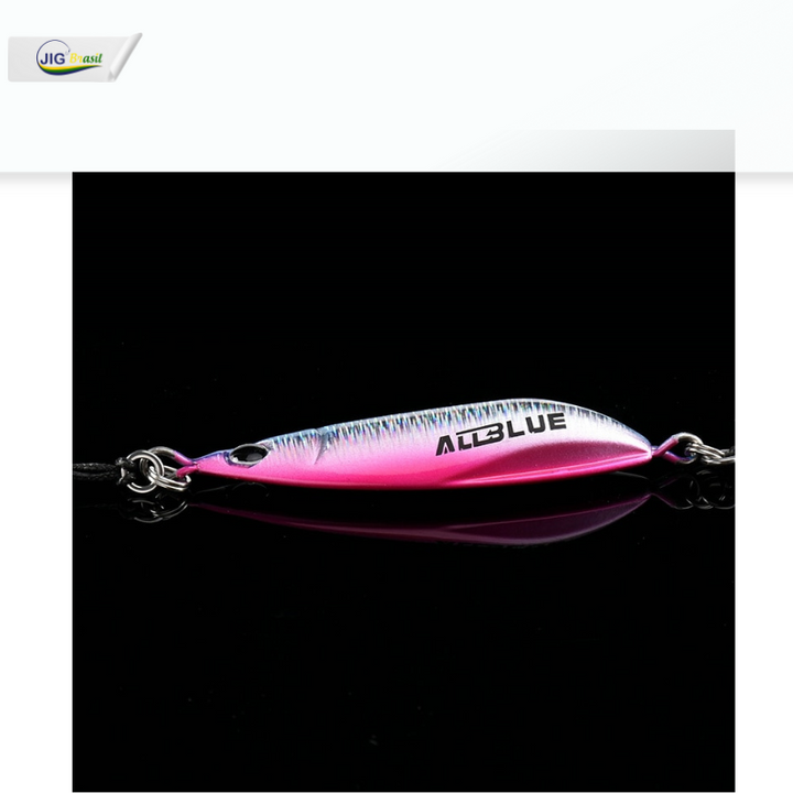 Slow Jig ALL BLUE 20, 30, 40 e 60 Gramas FRETE GRÁTIS - Jig Brasil