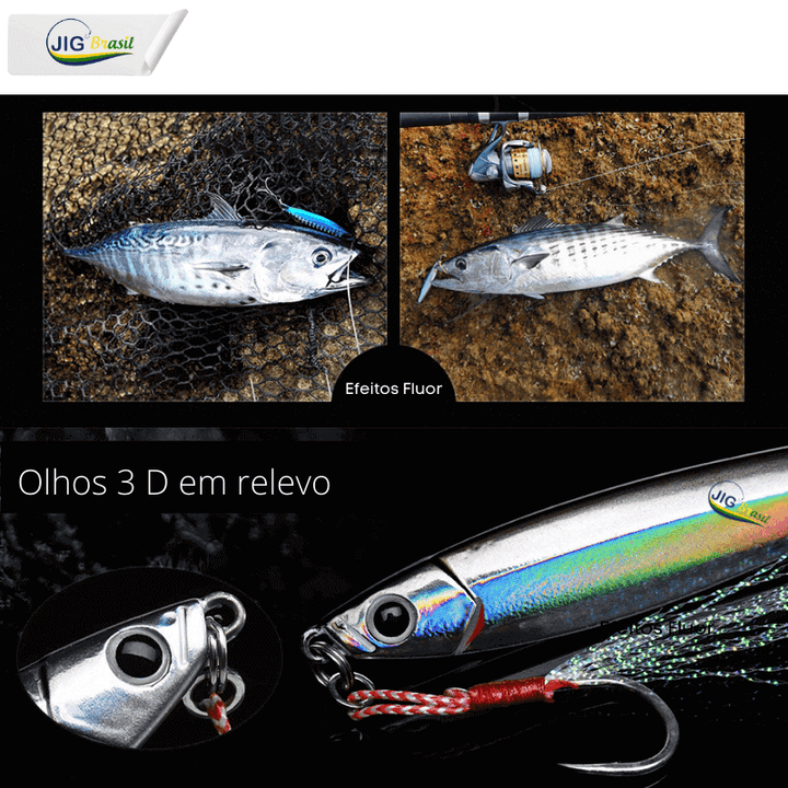 Micro Jig 35 Gramas FRETE GRÁTIS - Jig Brasil