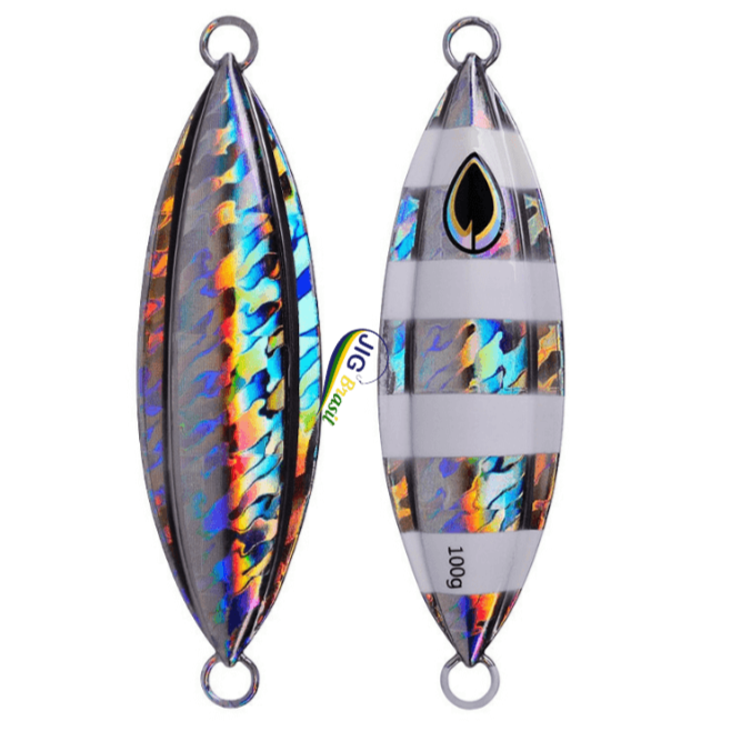 Slow Jig 40, 60, 80, 100, 150, e 200 Gramas FRETE GRÁTIS - Jig Brasil