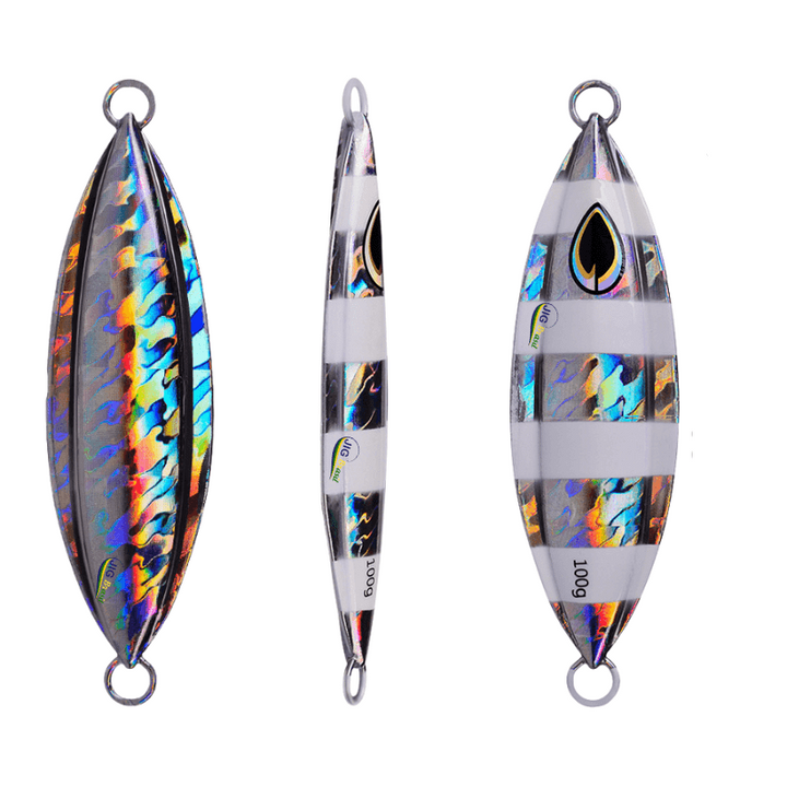 Slow Jig 40, 60, 80, 100, 150, e 200 Gramas FRETE GRÁTIS - Jig Brasil