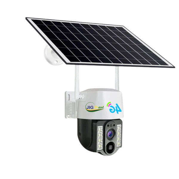 Câmera com Painel Solar Usa Chip 4G