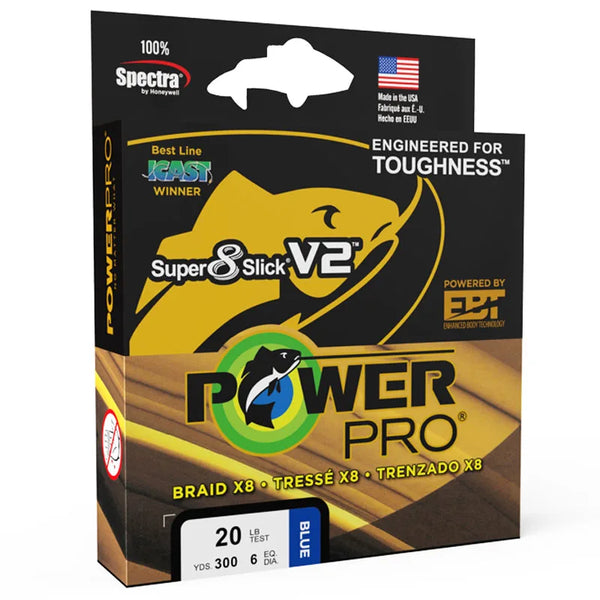 Linha Multifilamento Power Pro Super 8 Slick V2 - Jig Brasil