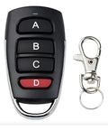 Controle Eletrônico Remoto 4 Botões Tx 433 Mhz Universal