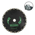 Disco Para Roçadeira Com Dentes de Corrente de Motoserra - Jig Brasil