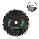 Disco Para Roçadeira Com Dentes de Corrente de Motoserra - Jig Brasil