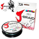 Linha Multifilamento DAIWA J-BRAID X8 500 Metros - Jig Brasil