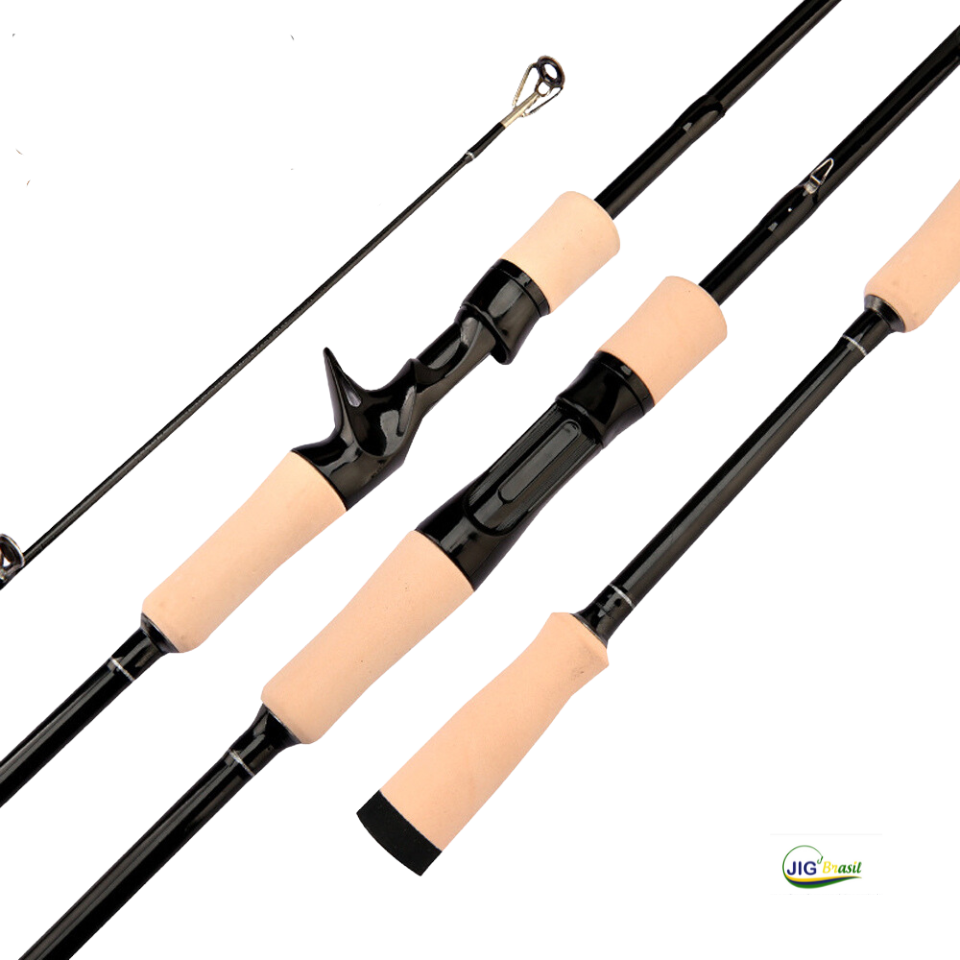 Vara de Pesca Ultra Light 1.98/2.1/2.4 m, 8-25lbs - Jig Brasil