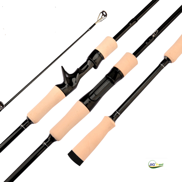 Vara de Pesca Ultra Light 1.98/2.1/2.4 m, 8-25lbs - Jig Brasil