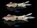 Isca Artificial Lula Ultra Realista Fluorescente 20, 60, 80, 100, 120 e 150g Fluorescente para Pesca Oceânica