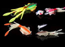 Isca Artificial Lula Ultra Realista Fluorescente 20, 60, 80, 100, 120 e 150g Fluorescente para Pesca Oceânica