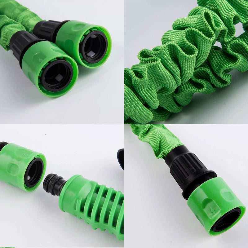 Garden Hose Pipe Water Hose Expandable Magic Hose 7 Patterns Water Gun Foam Pot flexible reels hose Car Wash Gun Sprayer - Jig Brasil