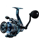 Alta qualidade liga carretel de pesca duplo carretel 5.5:1 4.7:1 relação engrenagem alta velocidade molinete molinete molinete carpa para água salgada