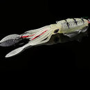 Isca Artificial Lula Ultra Realista Fluorescente 20, 60, 80, 100, 120 e 150g Fluorescente para Pesca Oceânica