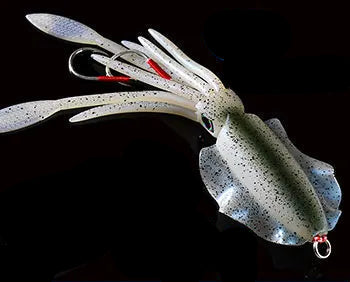Isca Artificial Lula Ultra Realista Fluorescente 20, 60, 80, 100, 120 e 150g Fluorescente para Pesca Oceânica