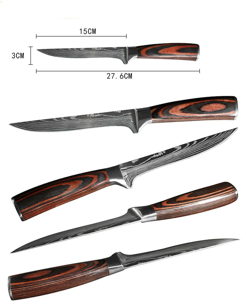 Facas Artesanais JIG Classic Kits 8,6,4 e 3 Peças - Jig Brasil