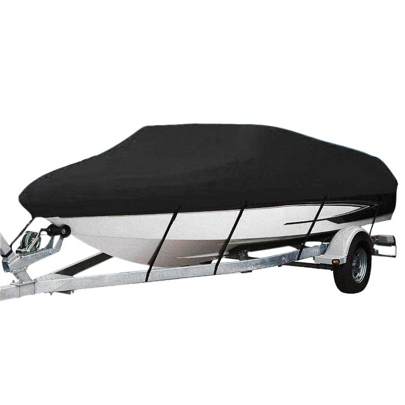Barco iate capa 11-22ft barco barco barco capa anti-uv resistente à prova d2água 210d marinha trailerable lona acessórios do barco
