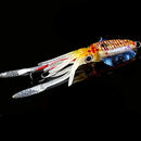 Isca Artificial Lula Ultra Realista Fluorescente 20, 60, 80, 100, 120 e 150g Fluorescente para Pesca Oceânica