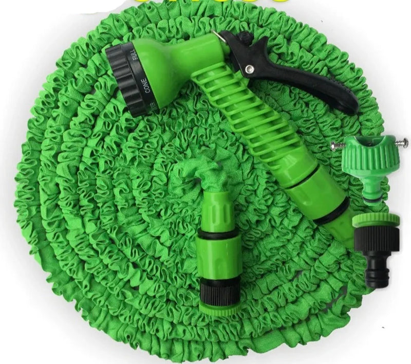 Garden Hose Pipe Water Hose Expandable Magic Hose 7 Patterns Water Gun Foam Pot flexible reels hose Car Wash Gun Sprayer - Jig Brasil