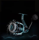 Alta qualidade liga carretel de pesca duplo carretel 5.5:1 4.7:1 relação engrenagem alta velocidade molinete molinete molinete carpa para água salgada