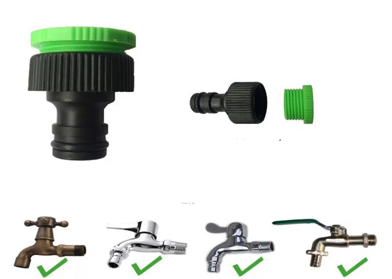 Garden Hose Pipe Water Hose Expandable Magic Hose 7 Patterns Water Gun Foam Pot flexible reels hose Car Wash Gun Sprayer - Jig Brasil