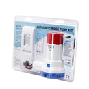 Bomba de Porão 12 e 24 Volts 1500 GPH para Barcos, Lanchas Kit Completo
