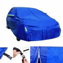 Capa de carro impermeável para SUV e Sedan, Full Outdoor, Proteção UV, Sol, Chuva, Proteção contra neve, Azul, UV, Exterior, Universal