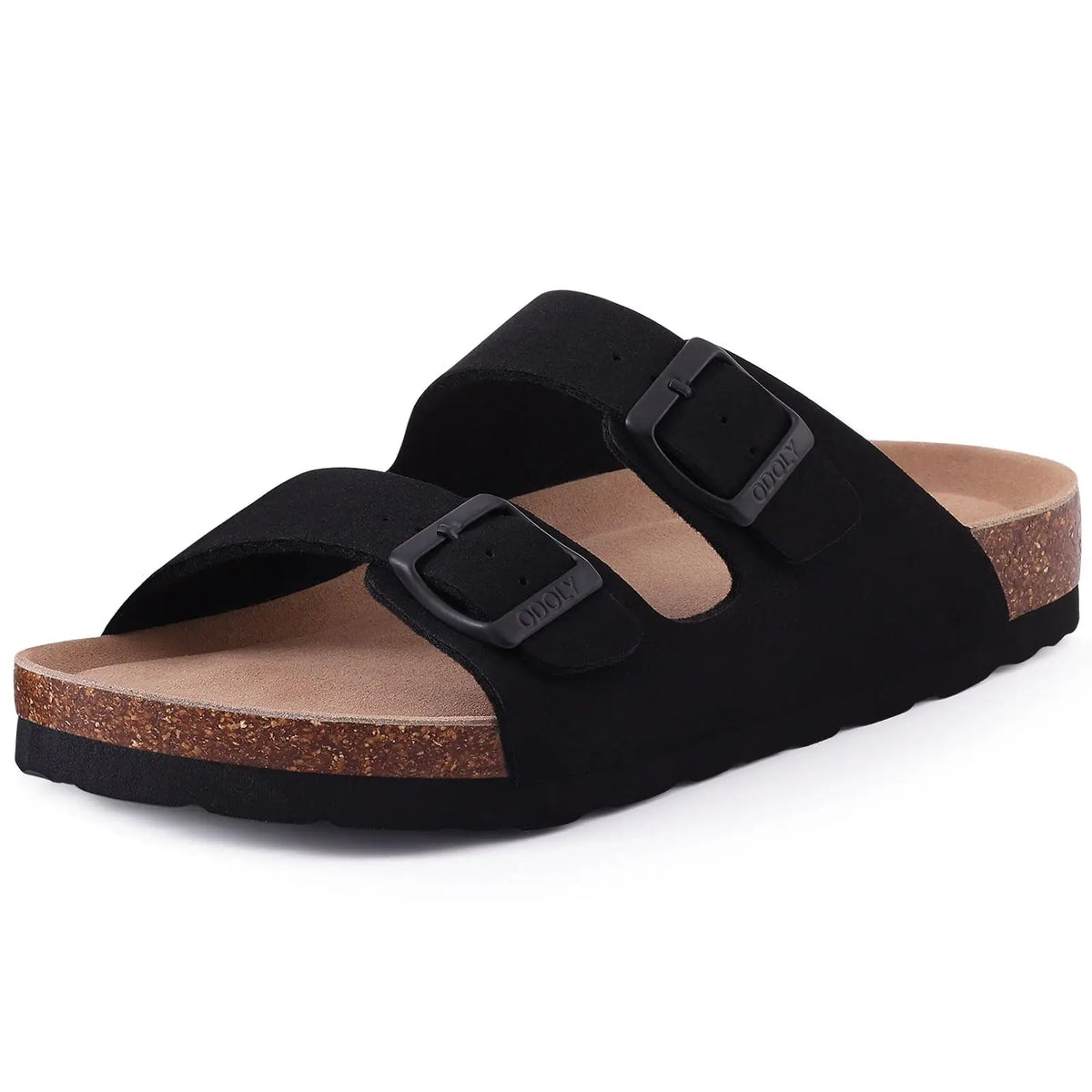 Sandália Clogs de Cortiça Unissex Camurça com Fivela Ajustável – Conforto e Estilo