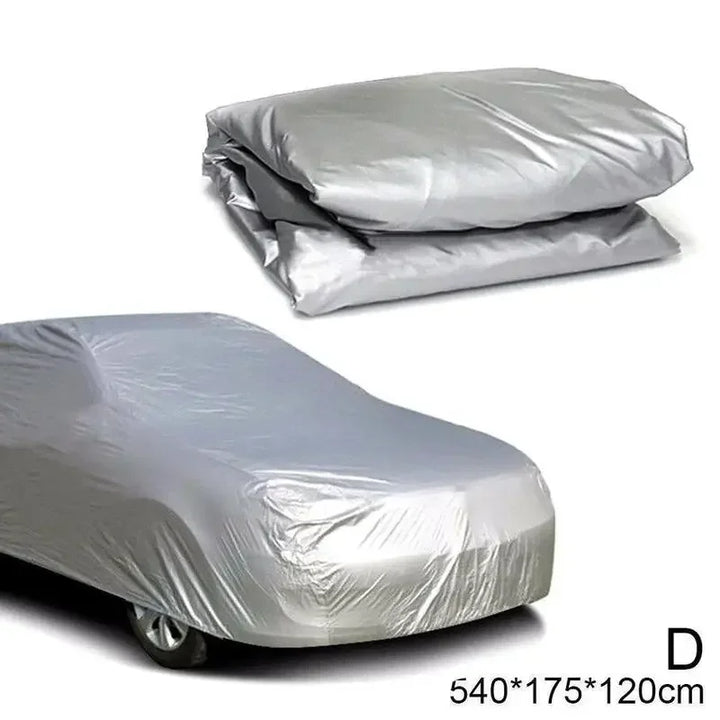 Capa universal para carro, proteção solar para neve, à prova d'água, poeira, resistente a arranhões, ao ar livre, acessórios de proteção completa