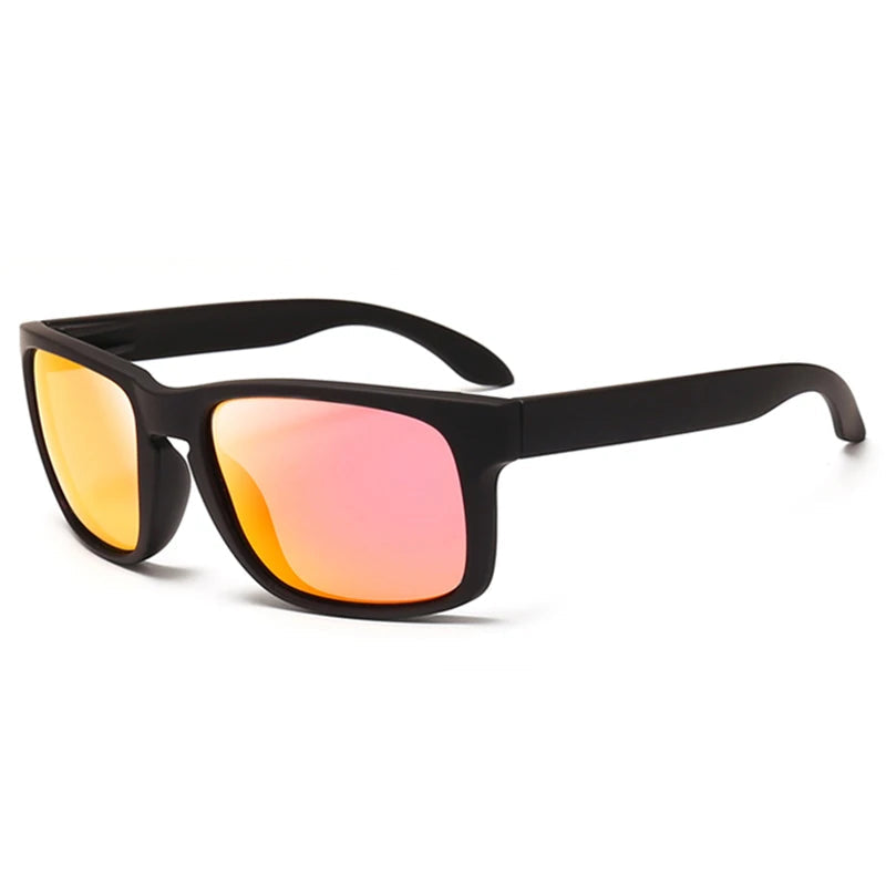 Óculos de Sol Quadrado Polarizado Unissex - Esportivo Anti-reflexo para Pesca e Dirigir