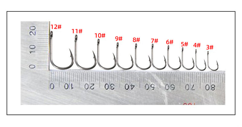 Kit 600 Anzóis - Anzol Chinu - Aço Carbono - Jig Brasil