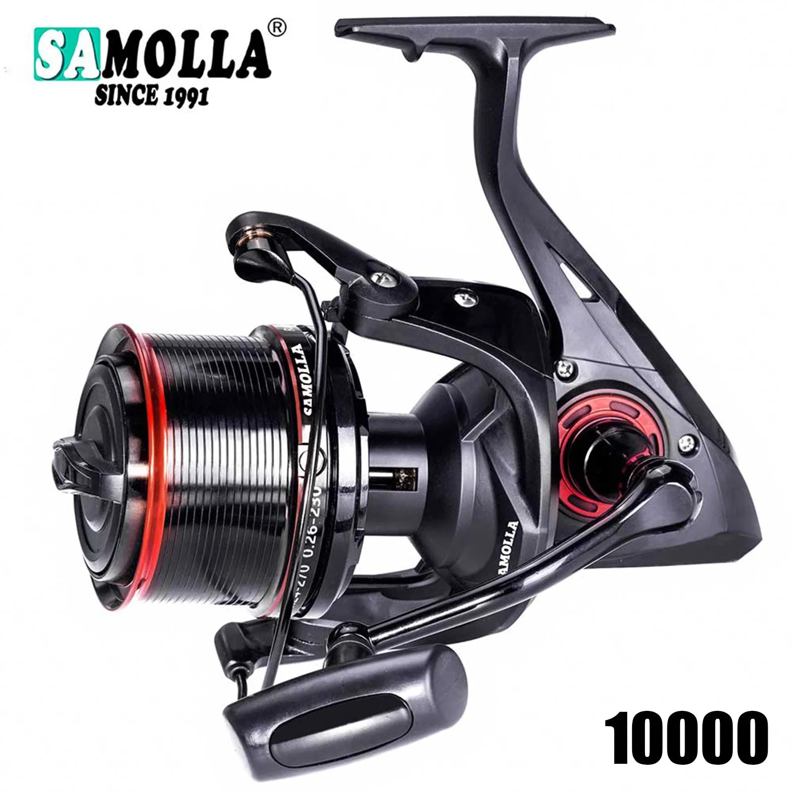 High Speed Spinning Fishing Reel, Drag Sea Boat, Fish Coil, Trolling Surf, Big Metal Colher, Moulinet Peche, 4.6:1, 25kg Max, 12 + 1BB