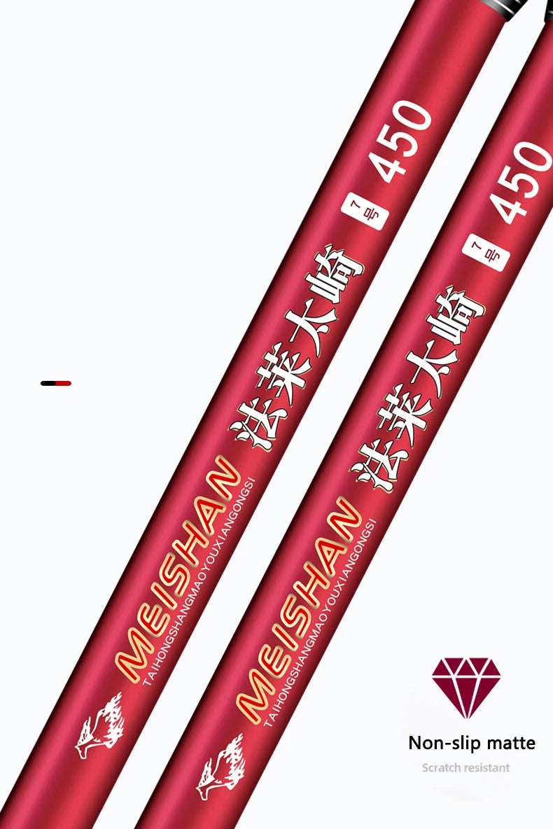 New carbon rock fishing rod 5.3M 6.0M ultra-light ultra-hard portable carp rod telescopic sea Fishing rod surfing rotating rod