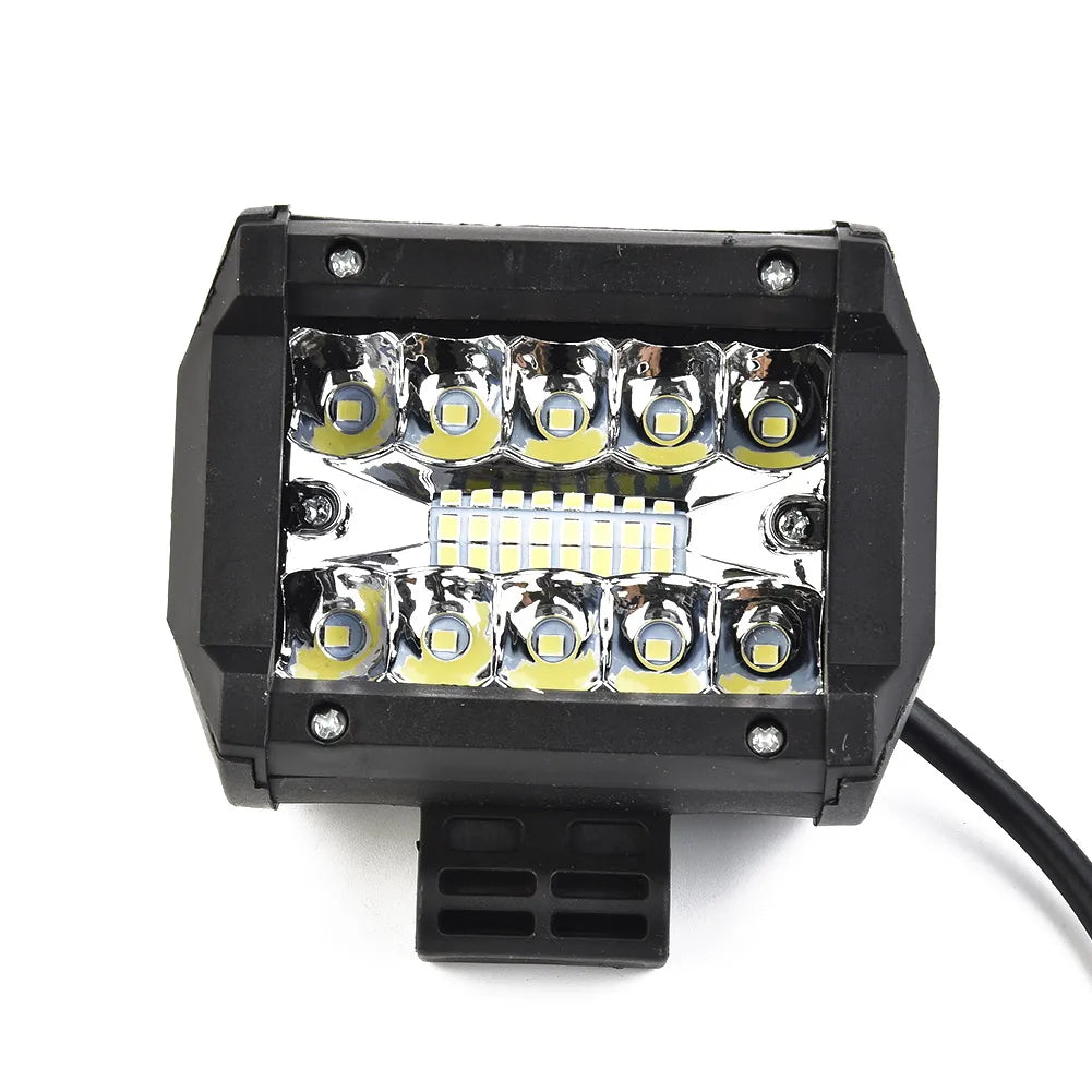 Farol Auxiliar LED Combo Beam para Carro, Pick-up, Lancha e Quadriciclo 60W 12V