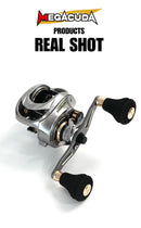 Seasir Megacuda Baitcasting Reel, Arraste 15kg, Carretel Profundo, 6.5:1 Quadro De Alumínio, Lado De Carbono, Punho Duplo, Jigging Metal Reel, Água Do Mar