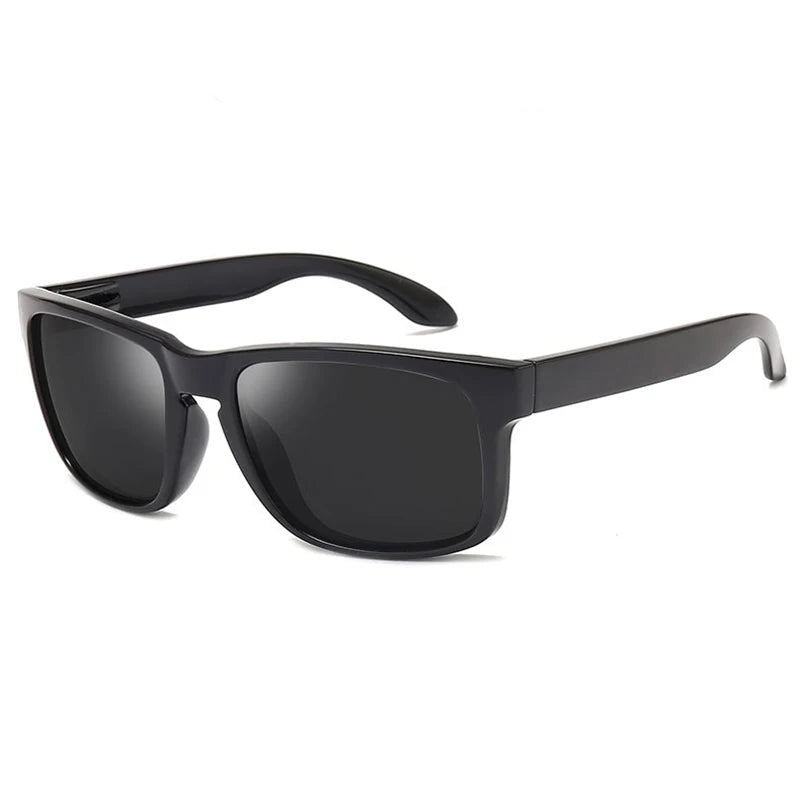 Óculos de Sol Quadrado Polarizado Unissex - Esportivo Anti-reflexo para Pesca e Dirigir