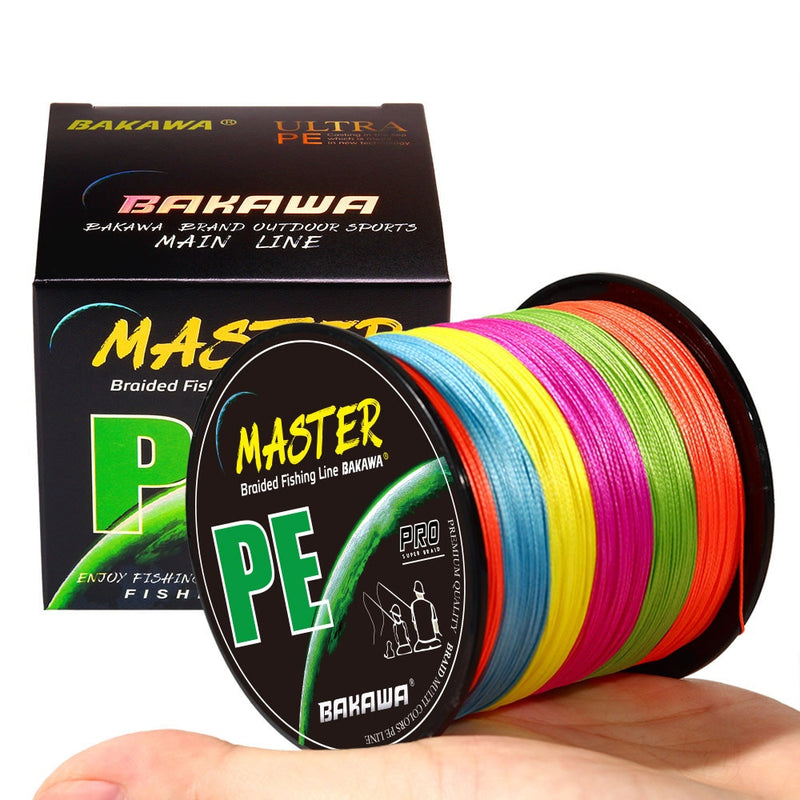 Linha de Pesca Multifilamento PE Bakawa 010 a 042mm 300metros Frete Grátis - Jig Brasil