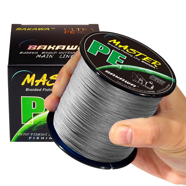 Linha de Pesca Multifilamento PE Bakawa 010 a 042mm 300metros Frete Grátis - Jig Brasil