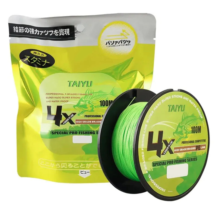 linha de Pesca Multifilamento 4X Green 100M