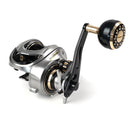 Seasir Megacuda Baitcasting Reel, Arraste 15kg, Carretel Profundo, 6.5:1 Quadro De Alumínio, Lado De Carbono, Punho Duplo, Jigging Metal Reel, Água Do Mar