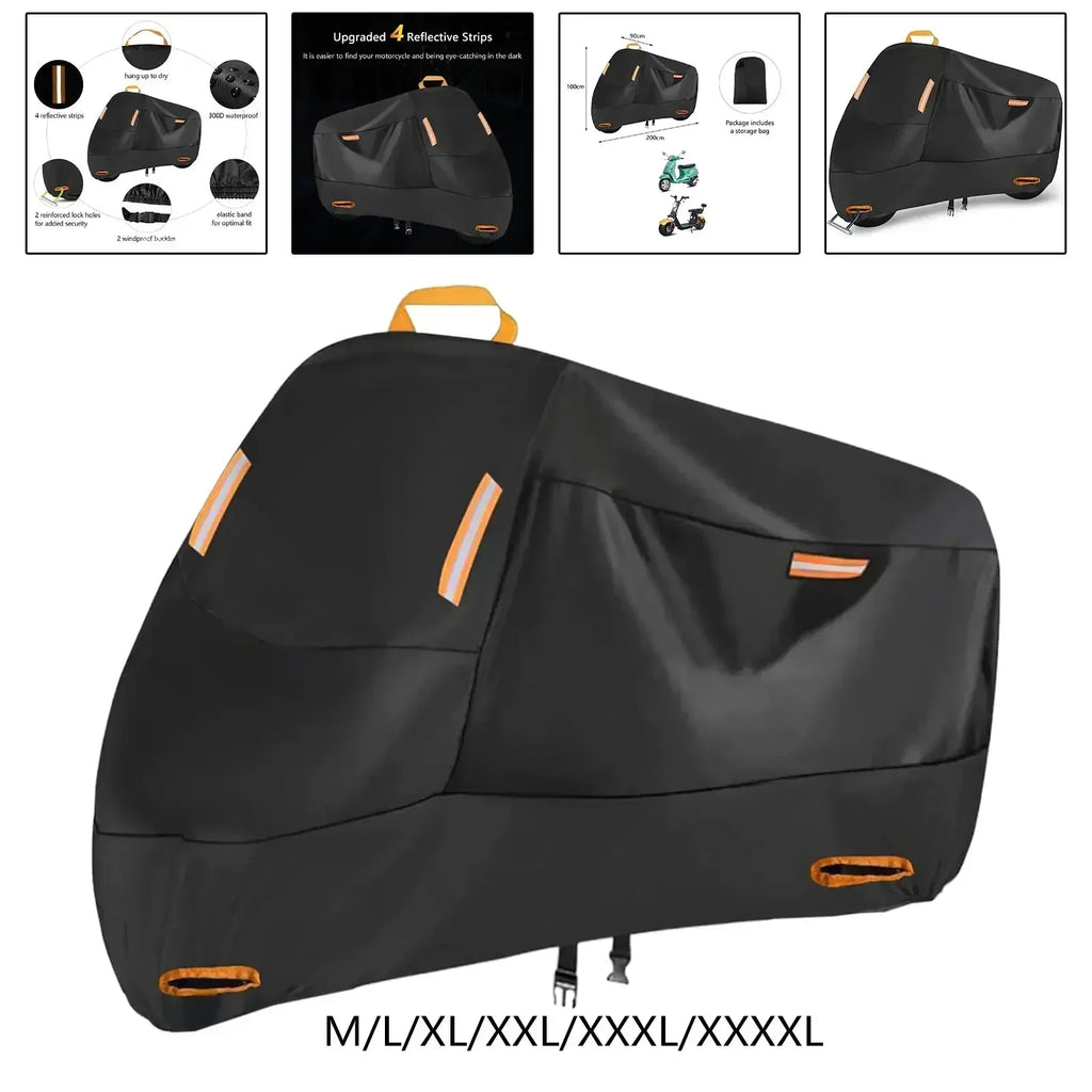 Capa Protetora Premium Impermeável Anti-UV Para Motos E Motos Elétricas Scooter