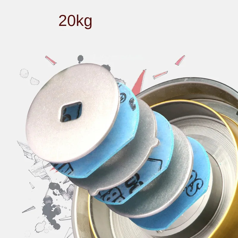 Deukio 2024 carretel grande longo tiro jigging molinete 8000 10000 12000 série 8 + 1bb carretilhas de pesca de surf 44lb arraste máximo água salgada