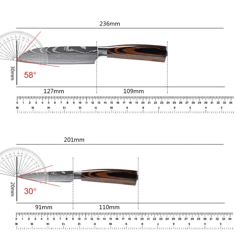 Facas Artesanais JIG Classic Kits 8,6,4 e 3 Peças - Jig Brasil