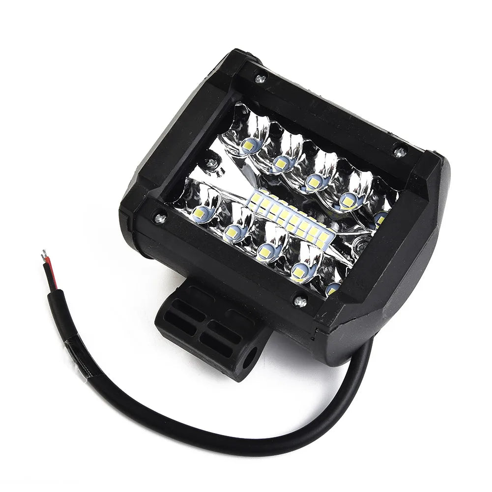 Farol Auxiliar LED Combo Beam para Carro, Pick-up, Lancha e Quadriciclo 60W 12V