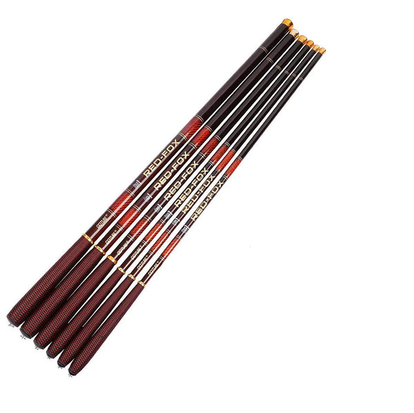 Vara Tilápeira Red Fox 3.0m-3.6m Ultra Light Telescópica Jig Brasil