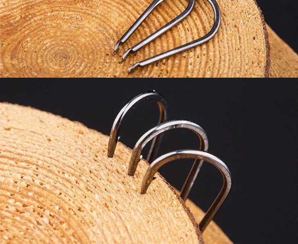 Anzol para Pesca Kit 200 Peças Tamanhos 3# a 12# - Jig Brasil