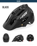 Batfox capacete de bicicleta moldado geral, capacete de estrada de montanha ultraleve, equipamento de ciclismo dh am casco ciclismo