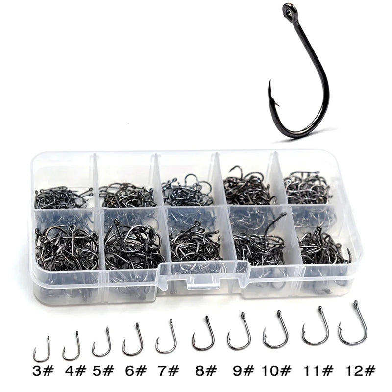 Anzol para Pesca Kit 500 Peças - Jig Brasil