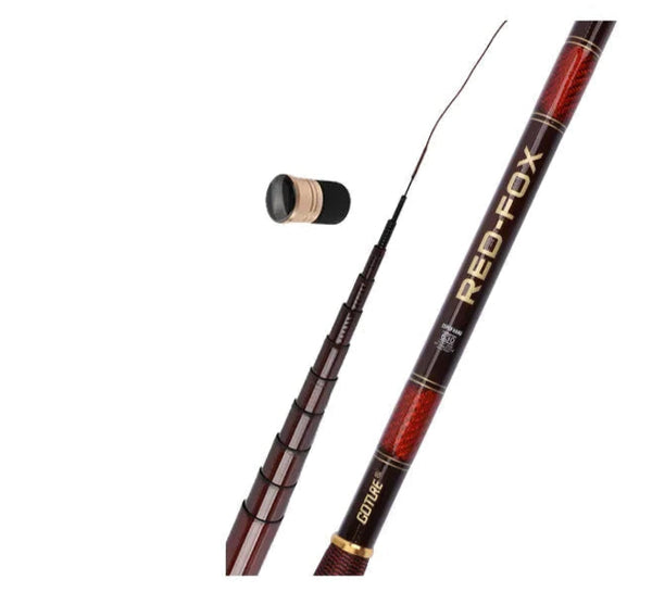 Vara Ultra Light Red Fox Tilápeira 3.0m-3.6m Ultra Light Telescópica-