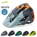 Batfox capacete de bicicleta moldado geral, capacete de estrada de montanha ultraleve, equipamento de ciclismo dh am casco ciclismo